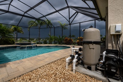 How to Protect Your Pool Cage & Equipment from Florida Storm Damage