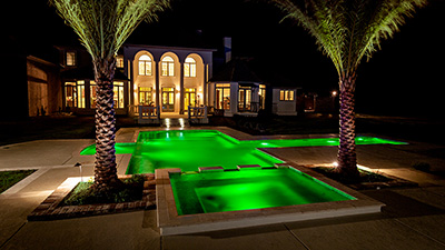 Emerald Pool Lighting